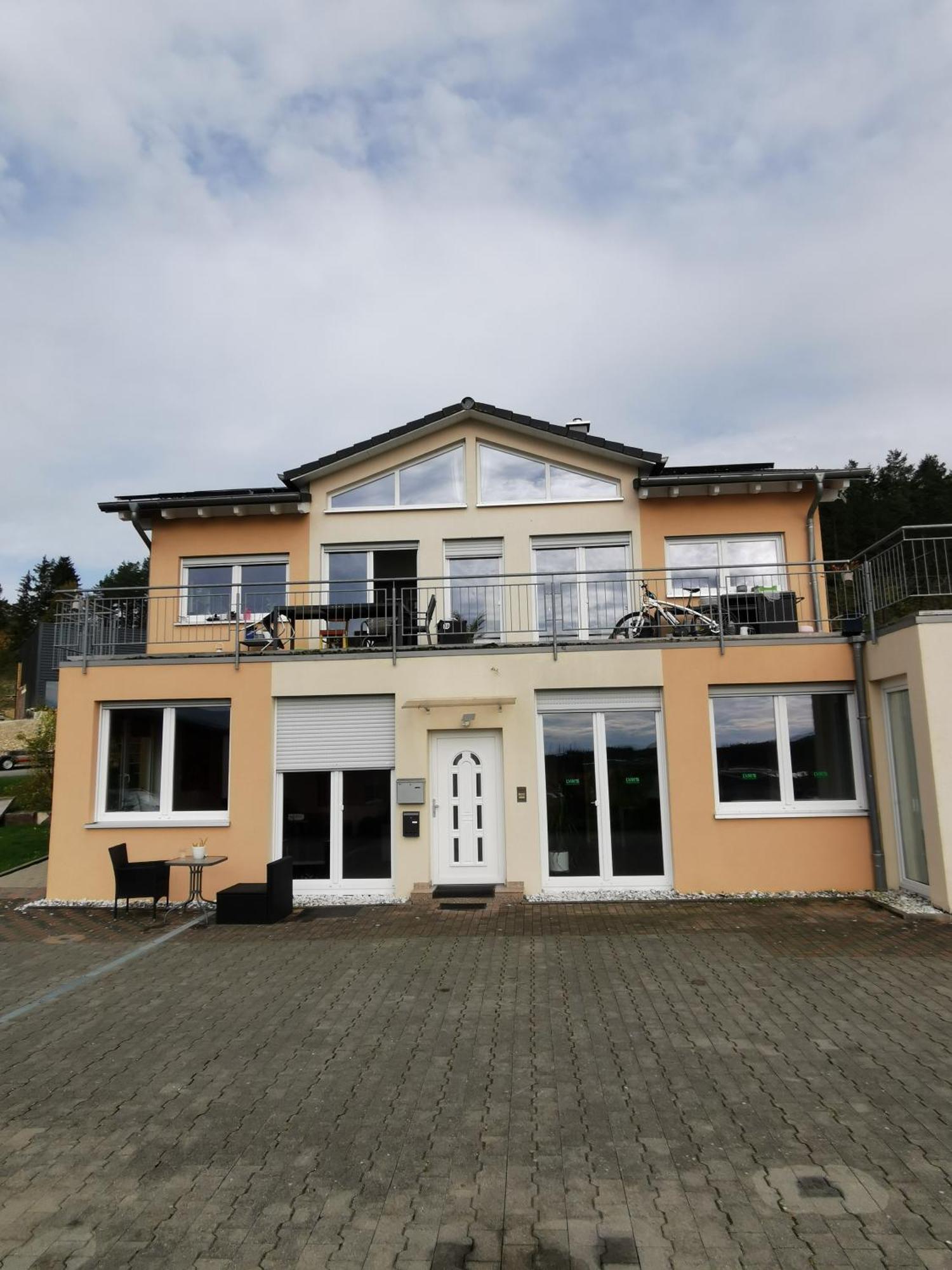 Haus Mit Schoener Aussicht Wg Münsingen Esterno foto